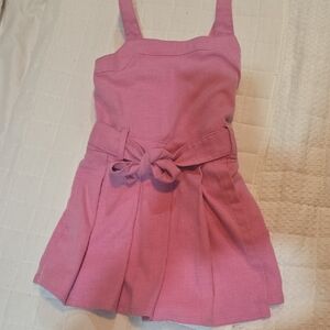 pleated layerable skort